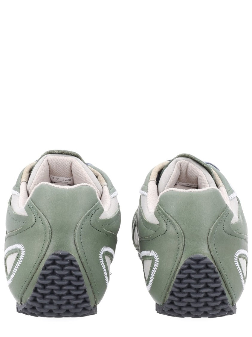 Axel Arigato Muted Green Slow Runner Sneakers