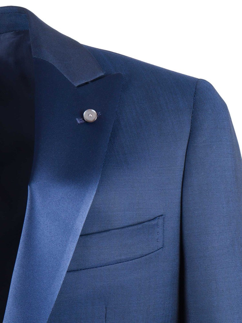 Luigi Bianchi Notch Lapel Drop 8 Suit