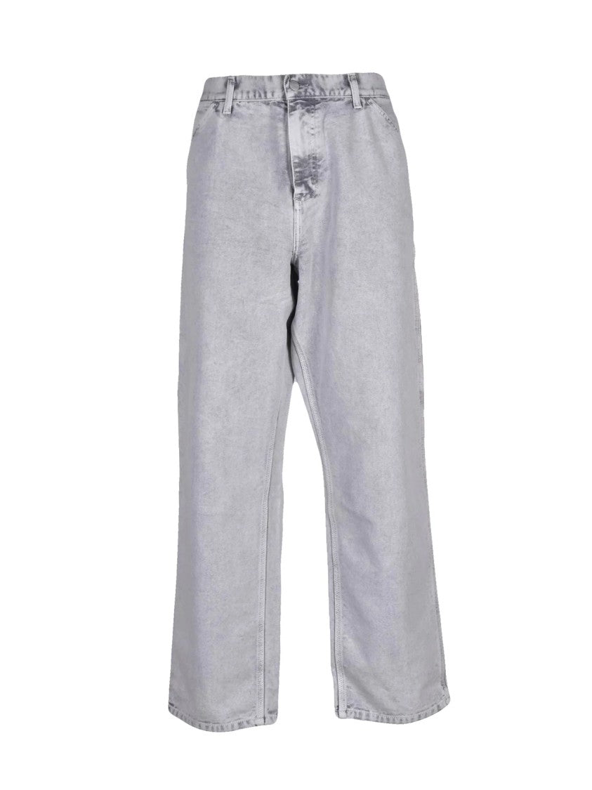 Carhartt Wip Relaxed Straight Fit Trousers With Sustainable Design
