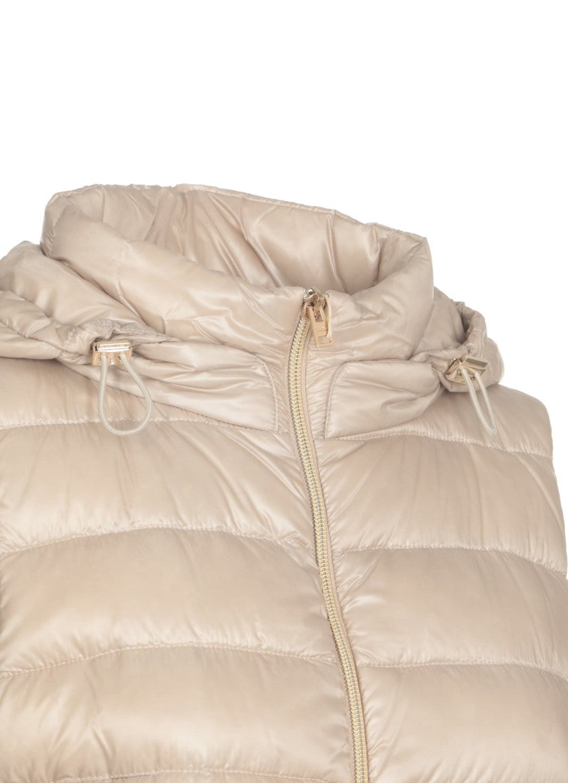 Herno Quilted Puffer Vest With Hood