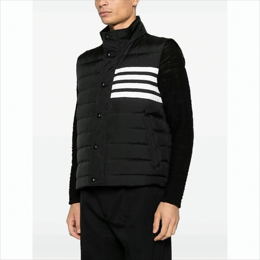 Thom Browne Quilted Lightweight Down Fill Vest