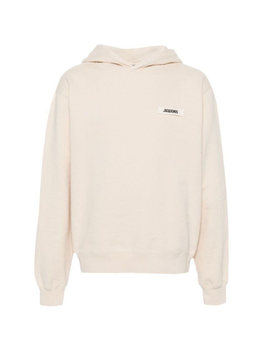 Jacquemus Relaxed-Fit Hooded Sweatshirt With Minimalist Design
