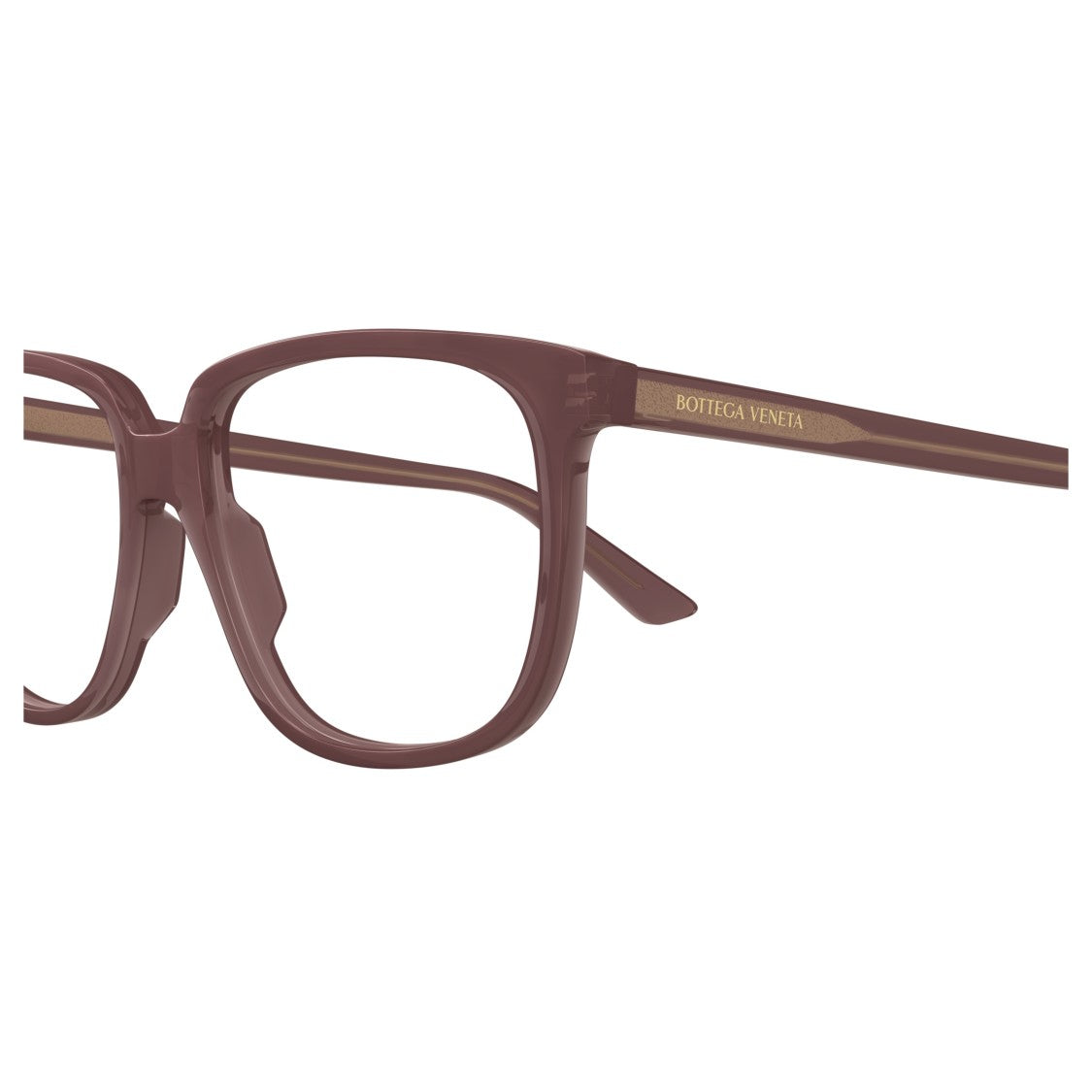 Bottega Veneta Bv1315o Square Frame Eyeglasses In Recycled Acetate