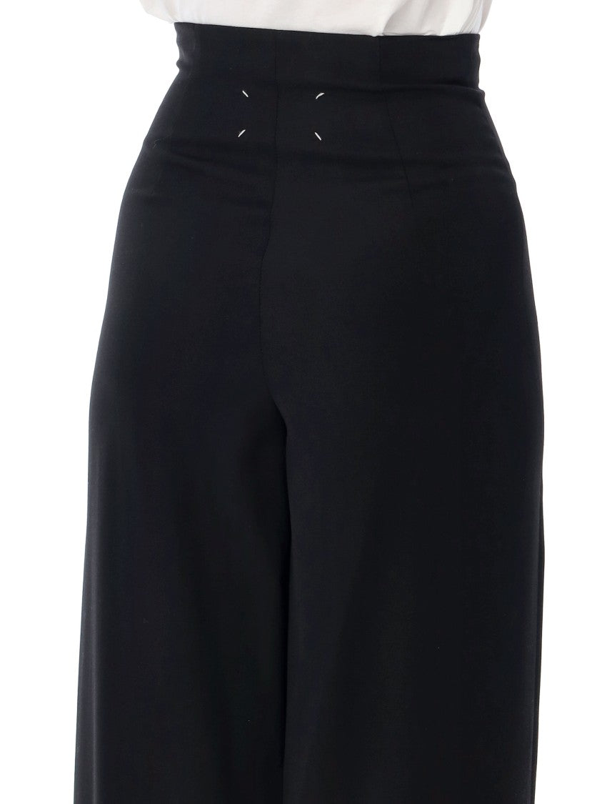 Maison Margiela Hybrid Long Skirt Pants With High Waist Design