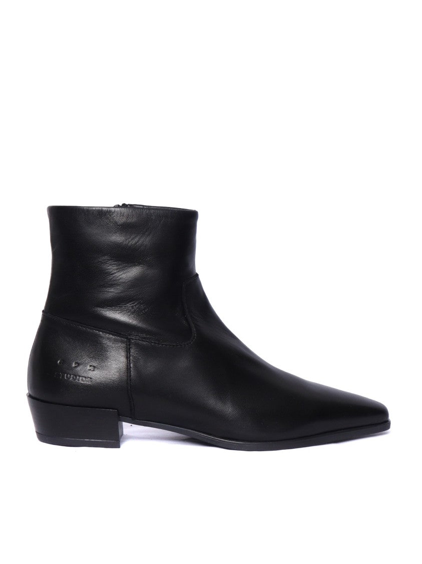 Copenhagen Pointed Toe Ankle Boots