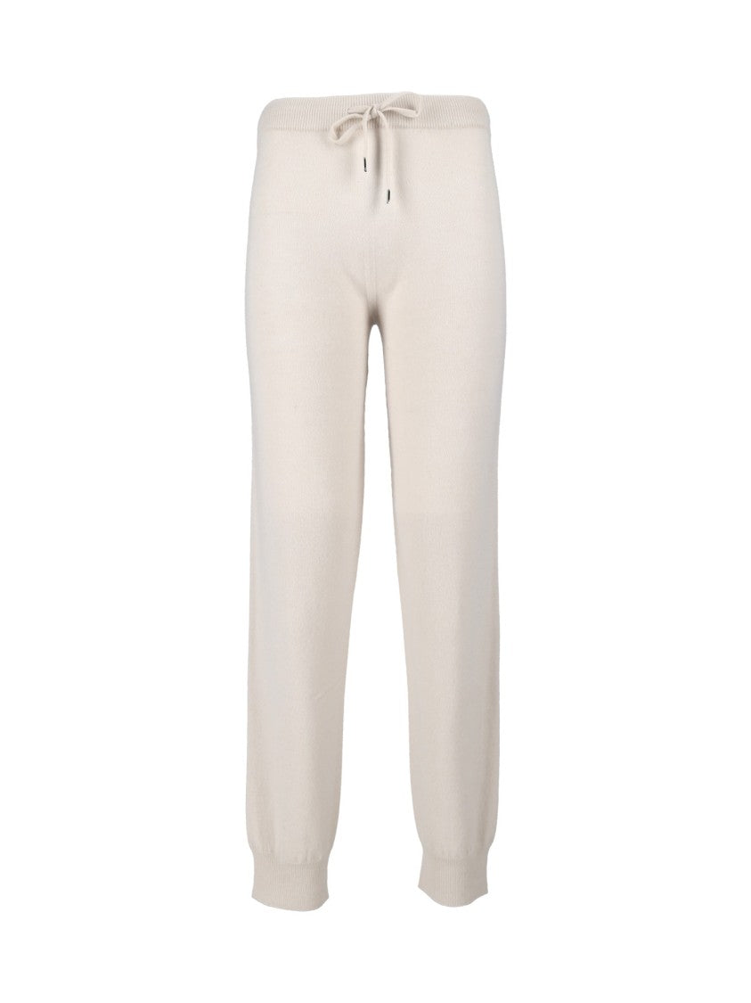 Kangra Cashmere Seamless Drawstring Adjustable Jogger Sweatpants