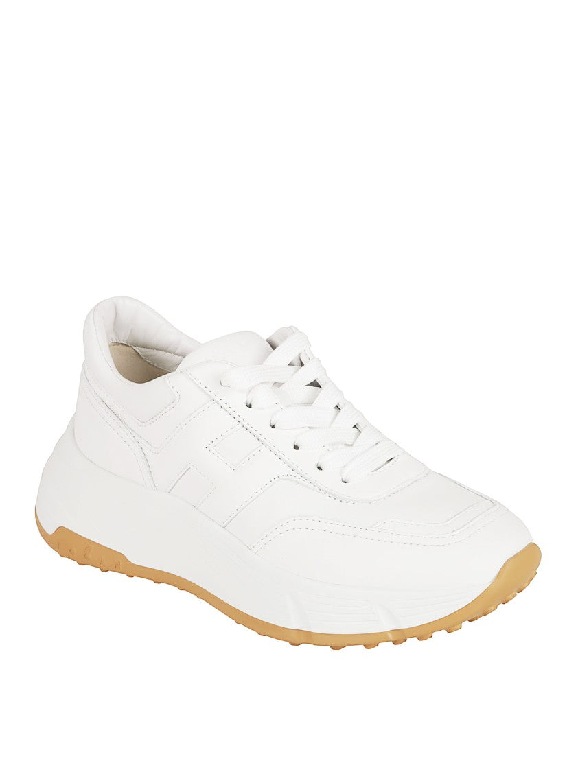 Hogan Smooth Leather Low-Top Sneakers