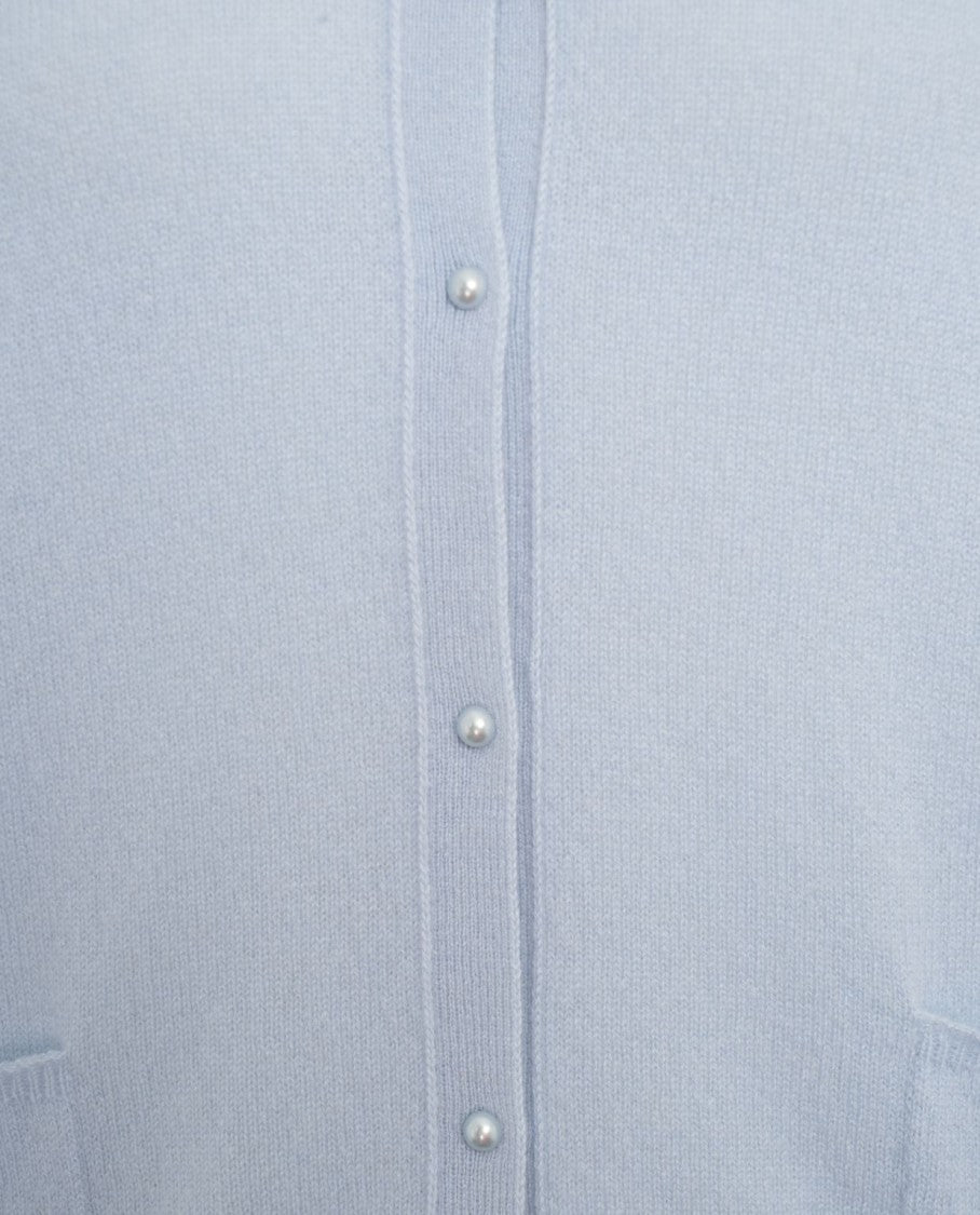 Mvm Cardigan With Pearl Buttons