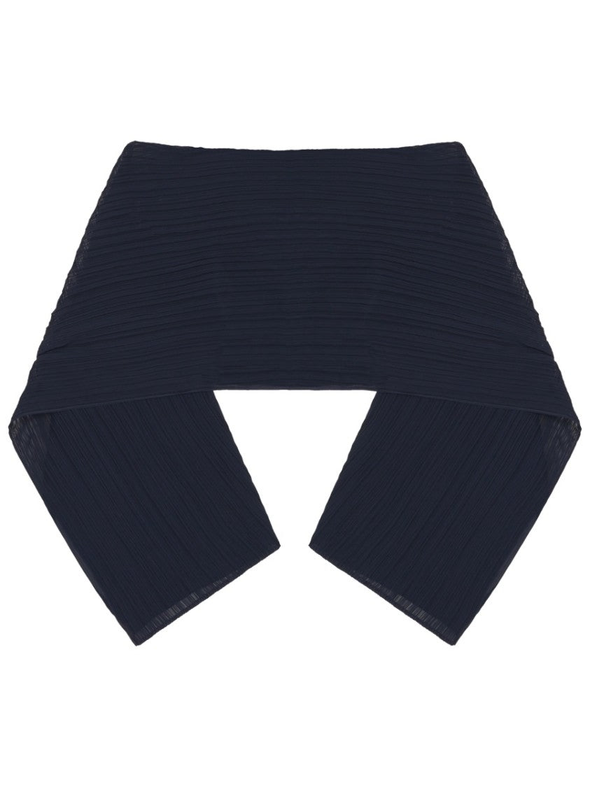 Pleats Please Issey Miyake Madame-T June Pleated Polyester Scarf
