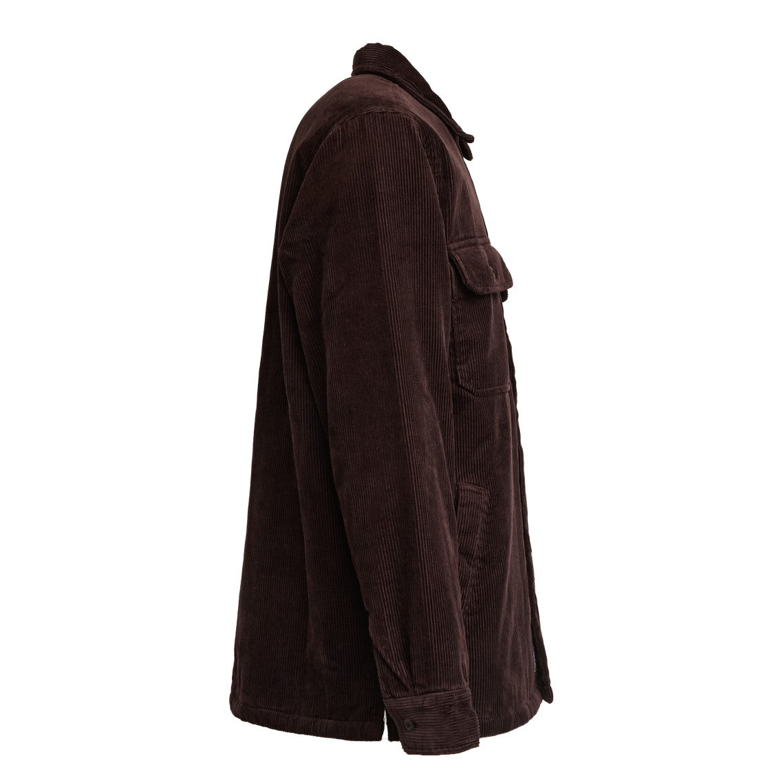 Carhartt Wip Quilted Black Shirt Jacket With Button Closure And Pocket Details