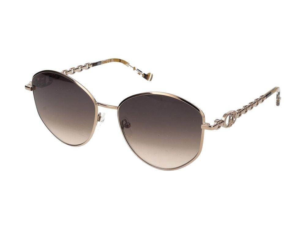 Liu Jo Sunglasses Lj156s 740 Amber Gold 57/17/140
