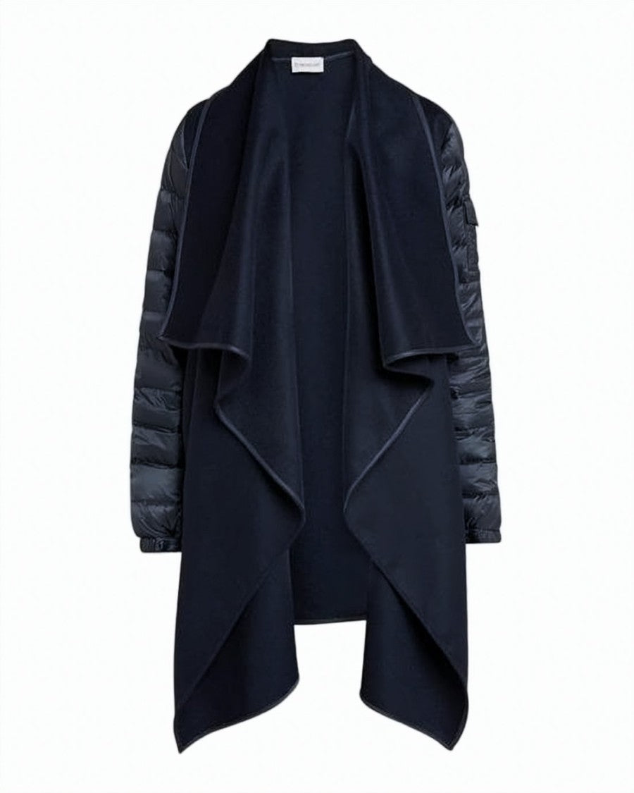 Moncler Draped Open Front Cape