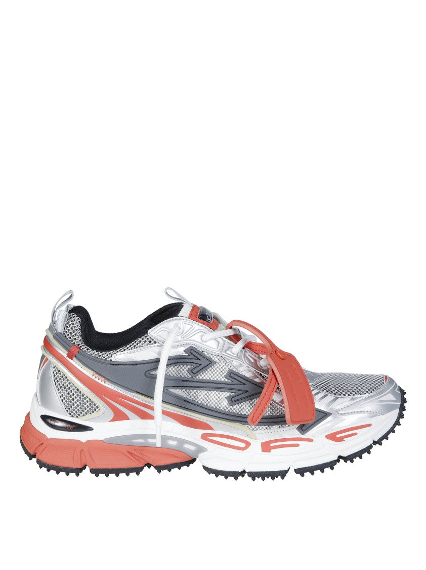 Off-White Silver Be Right Back Metallic Sneakers