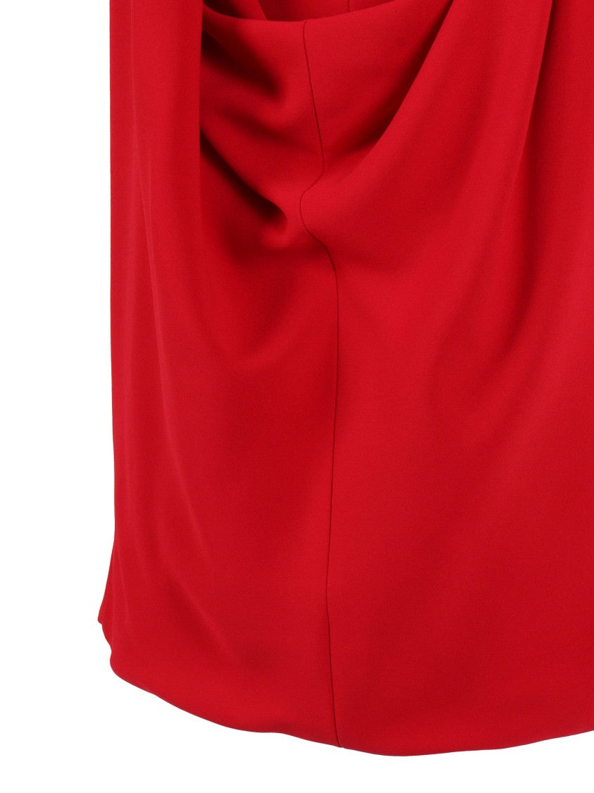Alberta Ferretti Sleek Form-Fitting Dress With Minimalist Design