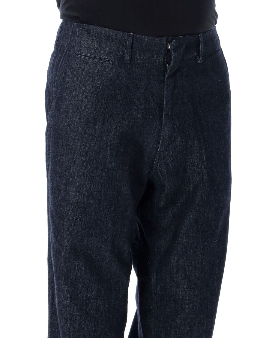 Namamica Relaxed Fit Classic Indigo Wash Wide-Leg Jeans