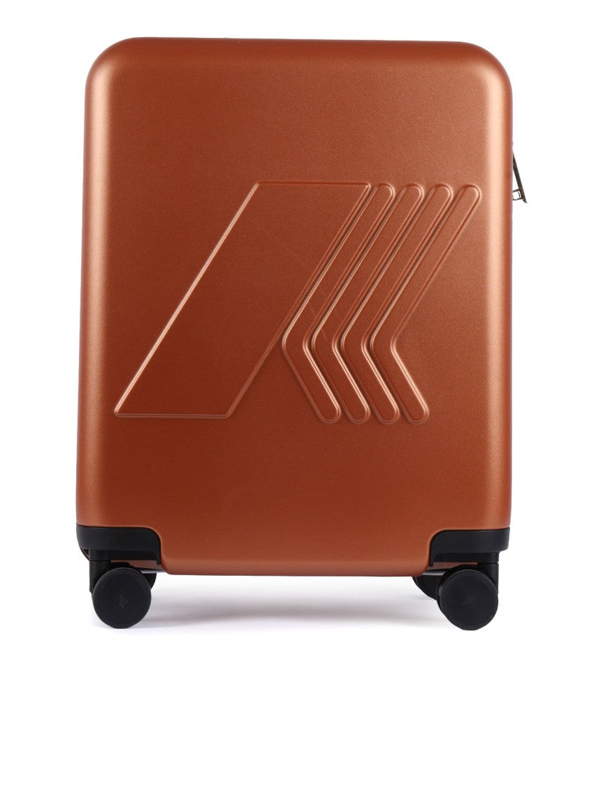 K-Way Hard-Shell Trolley Suitcase With Subtle Logo Detail