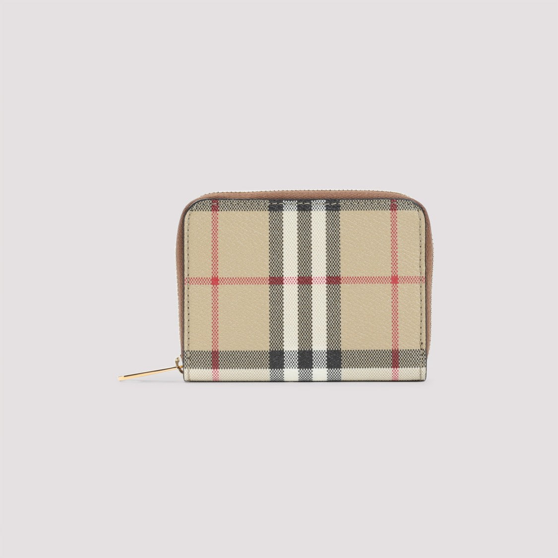 Burberry Archive Beige Mini Zip Around Wallet
