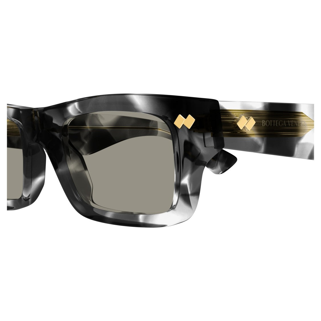 Bottega Veneta Bv1351s Rectangular Sunglasses
