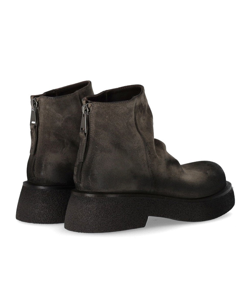 Strategia Sandy Grey Ankle Boot