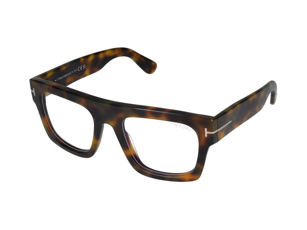 Tom Ford Tortoiseshell Oversized Frame Eyeglasses