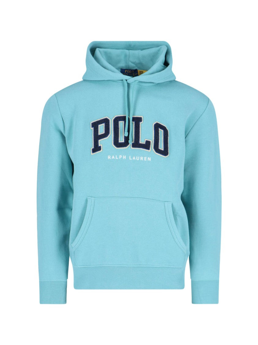 Polo Ralph Lauren Logo Hoodie – Light Blue