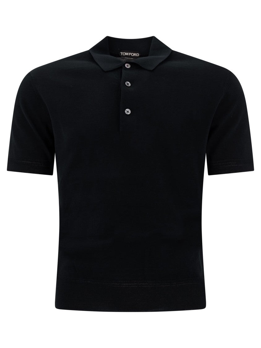 Tom Ford Classic Polo Shirt With Smooth Texture