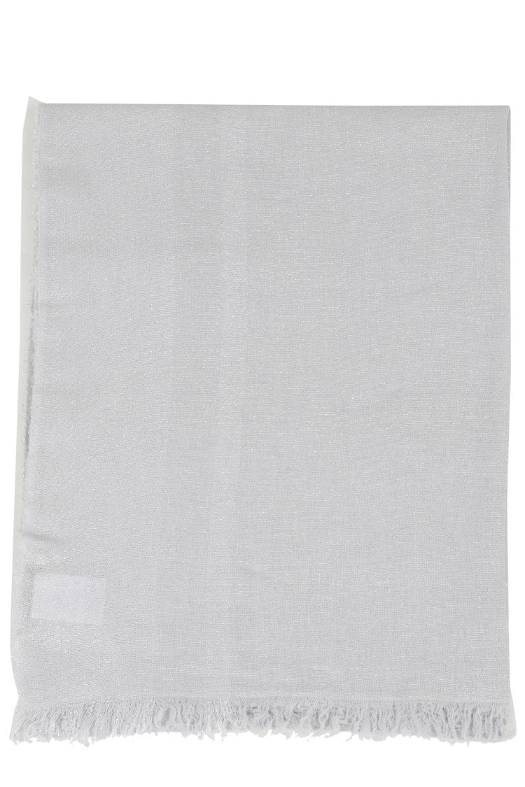 Antonelli Jesolo Lurex Stola With Fringed Edges