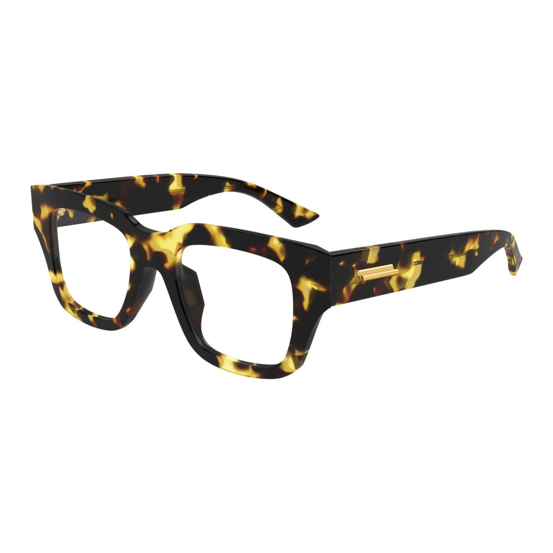 Bottega Veneta Bv1361o Oversized Square Tortoiseshell Eyeglasses