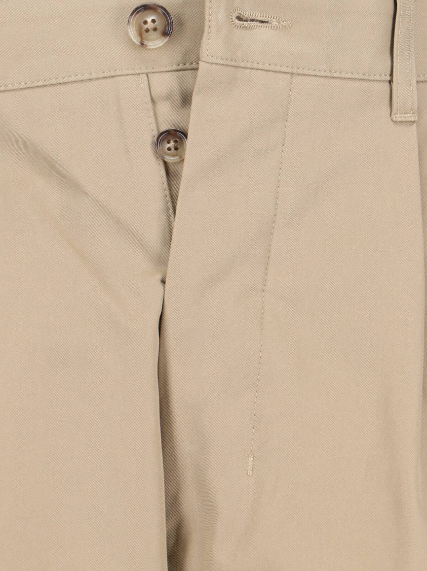 Ami Paris Straight-Leg Casual Trousers With Tailored Silhouette