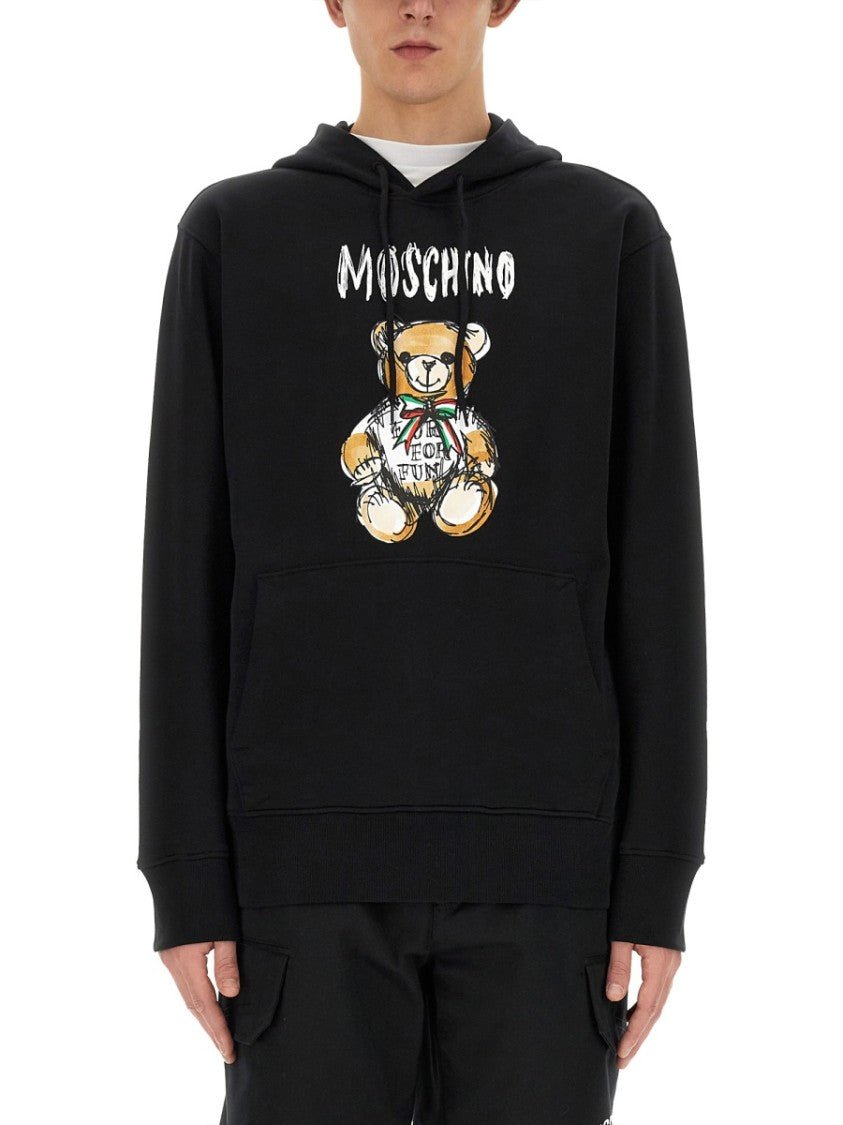Moschino "Drawn Teddy Bear" Sweatshirt
