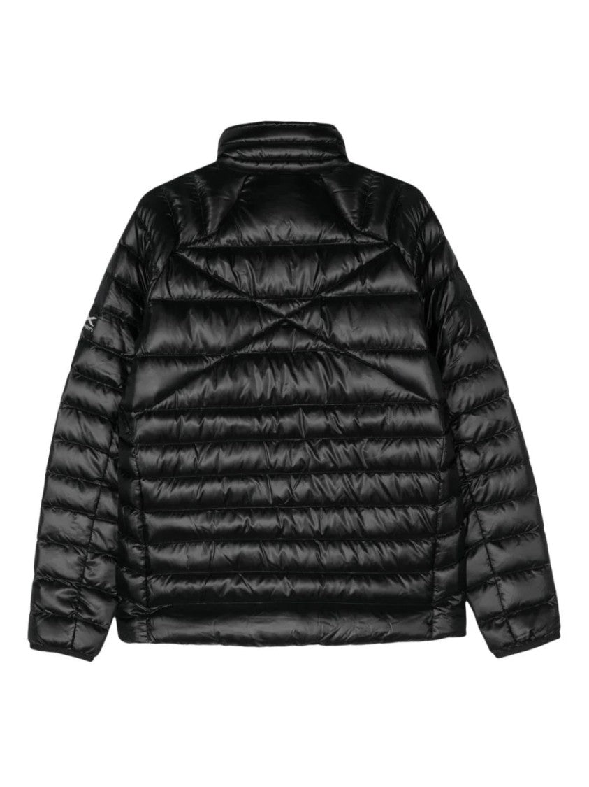 Ralph Lauren Rlx Quilted Black Insulated Bomber Jacket