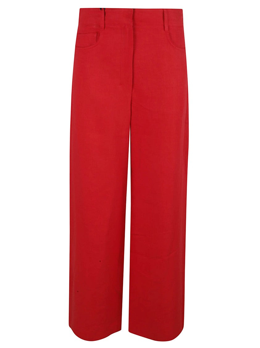 Max Mara Wide-Leg Trousers With High Waist