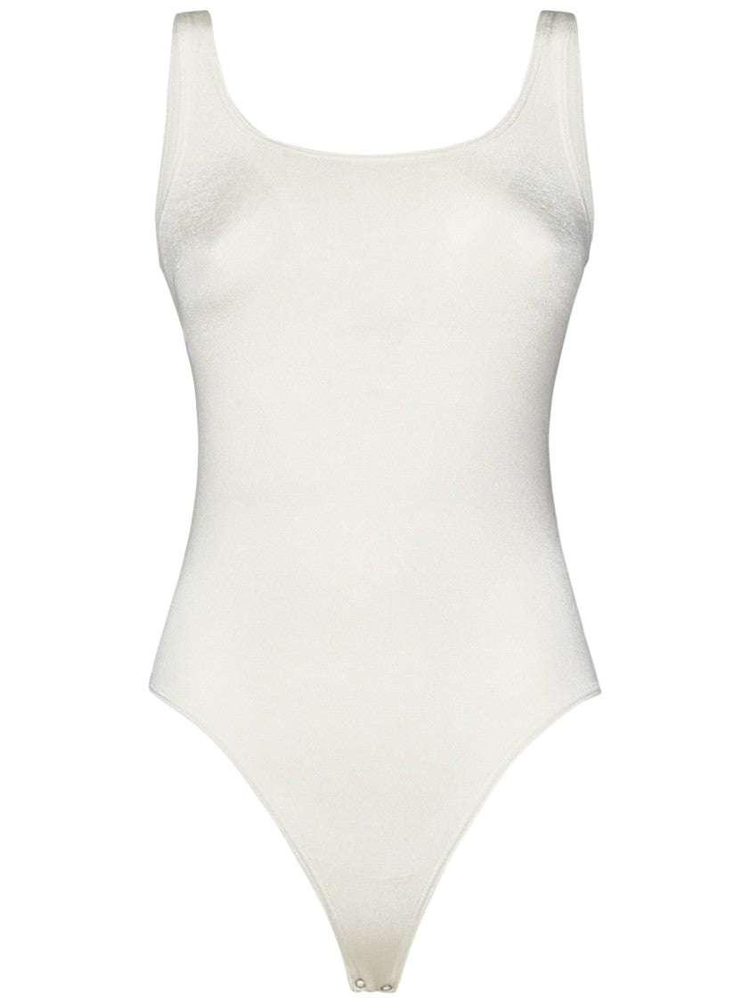 Wolford Slim Fit Butter-Colored Knit Top