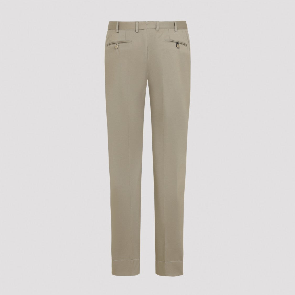 Brioni Pienza Kaki Cotton Pants
