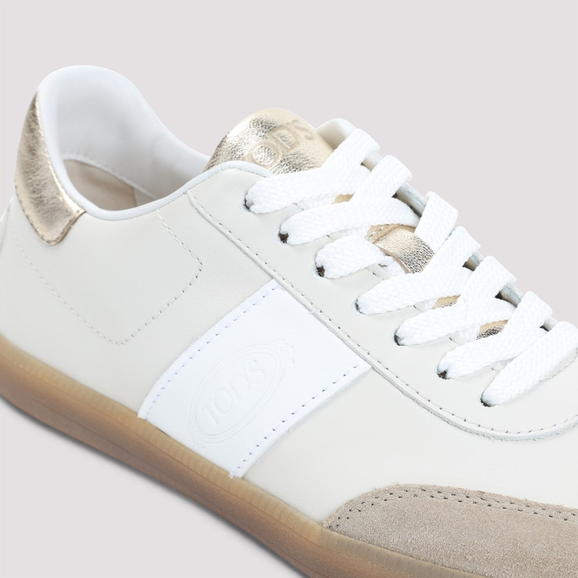 Tod's White Leather Sneakers