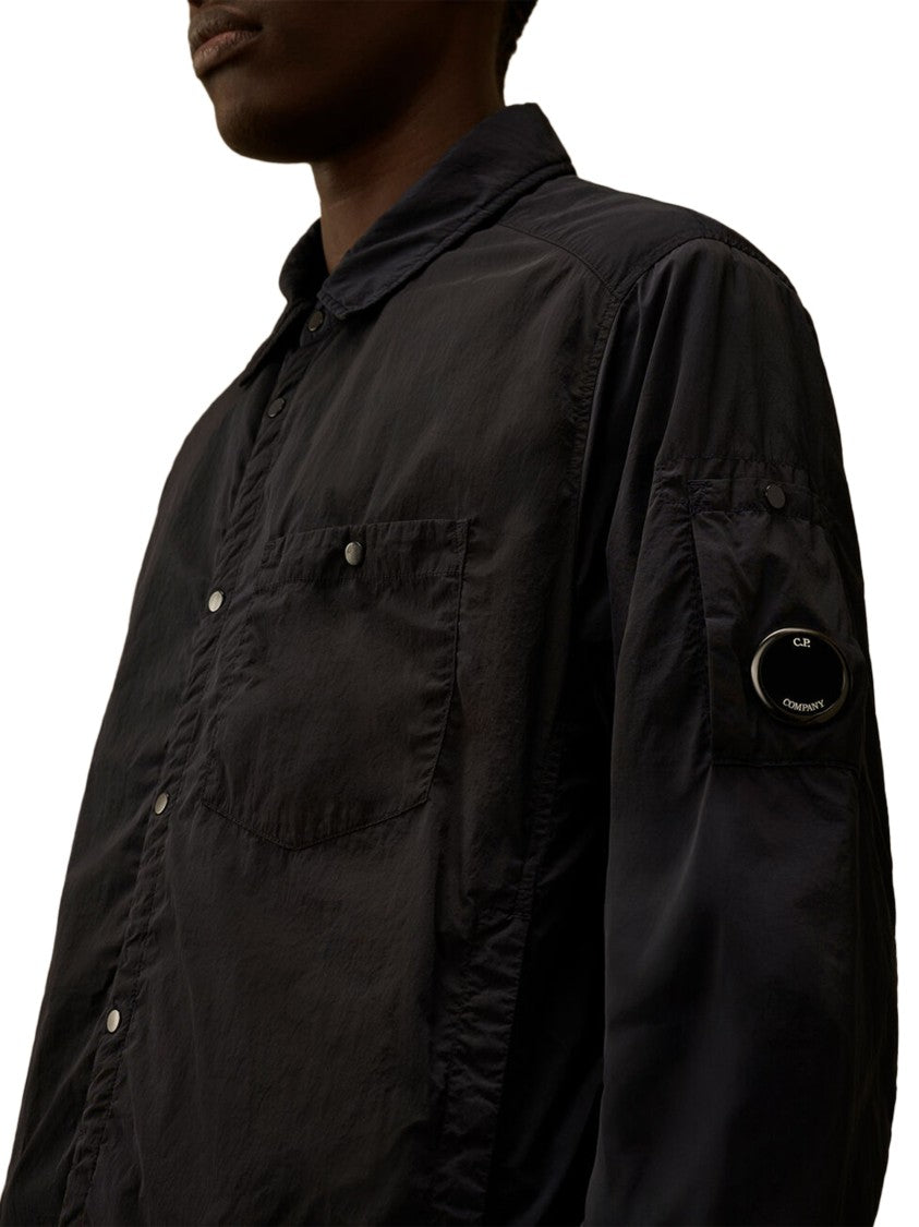 C.P. Company Padded Lens Overshirt With Minimalist Design