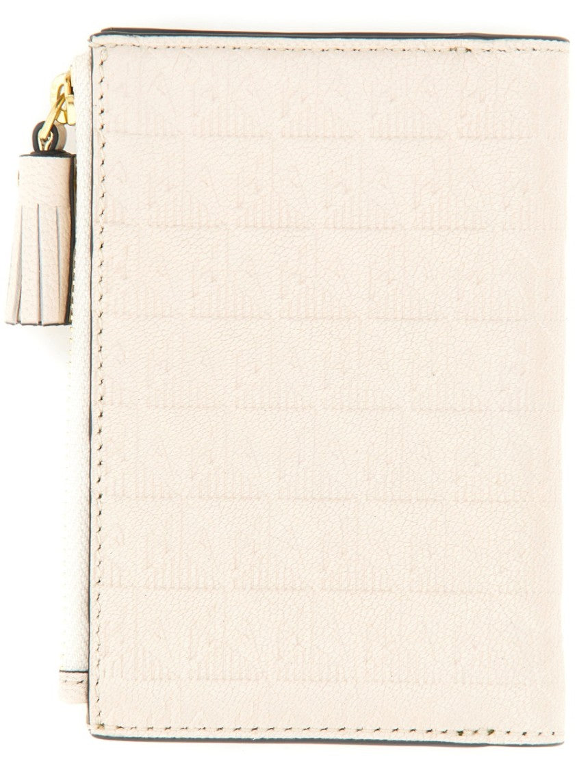 Anya Hindmarch Cornflakes Zip-Around Cereal Box Print Leather Wallet