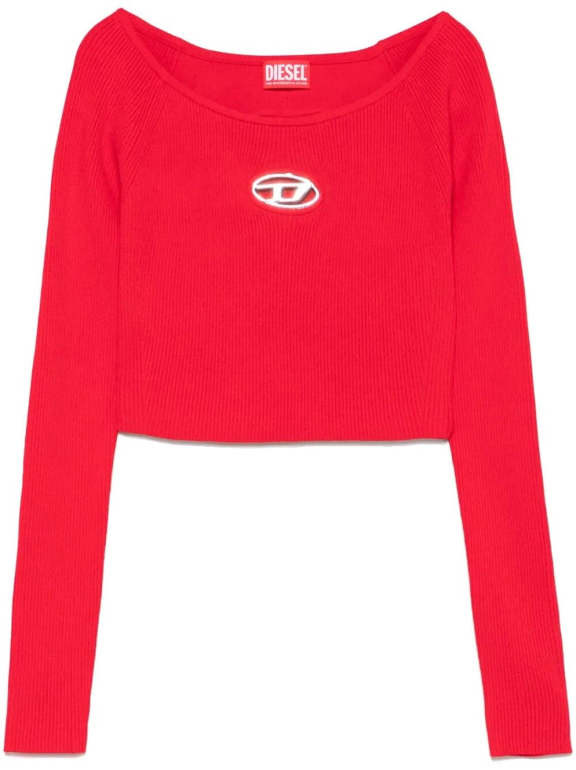 Diesel `M-Vera-Ls` Off-The-Shoulder Top