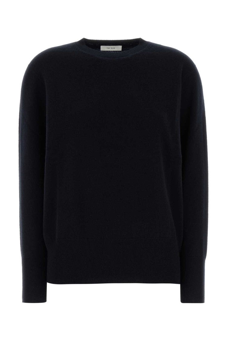 The Row Midnight Blue Cashmere Oversize Leilani Sweater