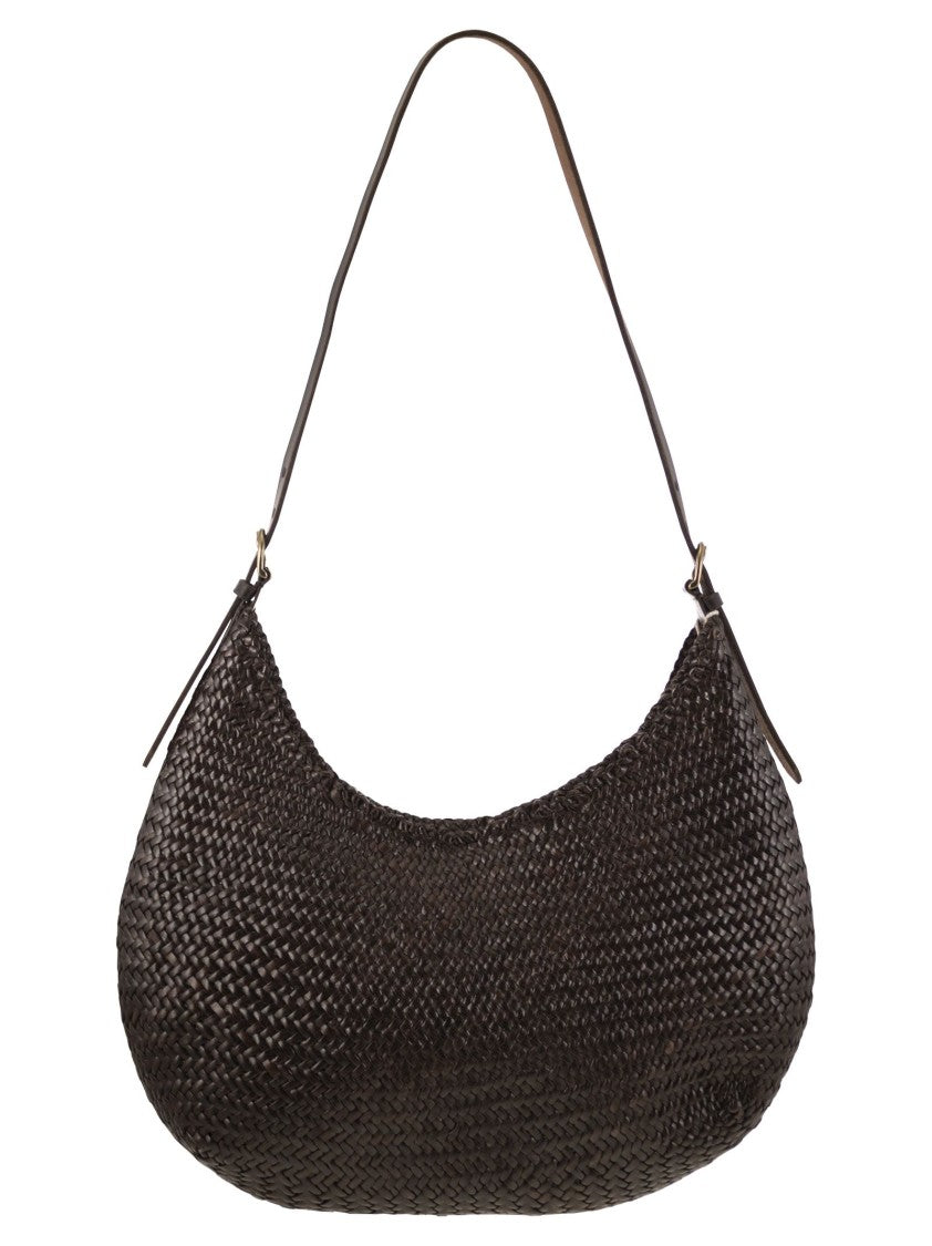 Dragon Luna Piena - Woven Leather Bag