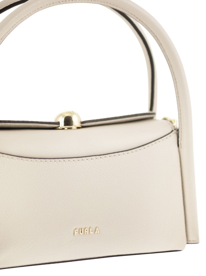 Furla Contemporary Mini Satchel With Unique Sfera Hardware