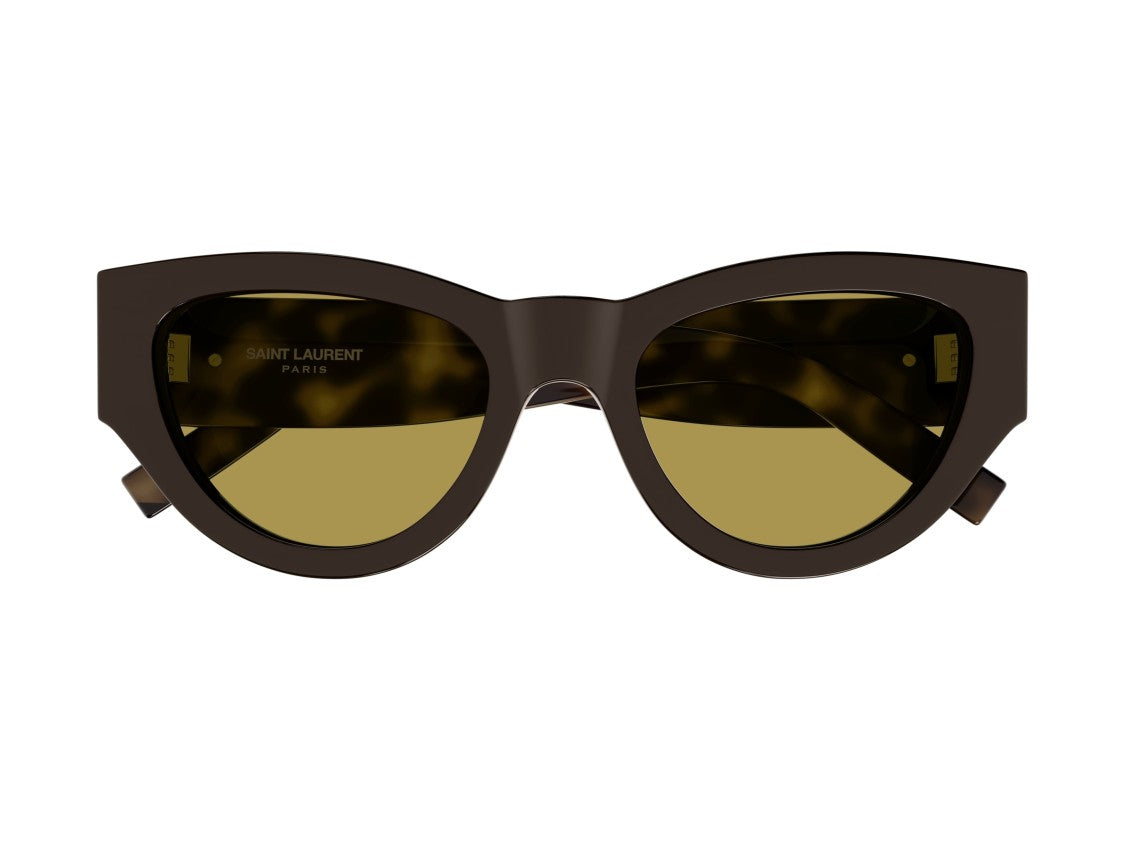 Saint Laurent Gold Sl M94 Acetate Cat-Eye Sunglasses