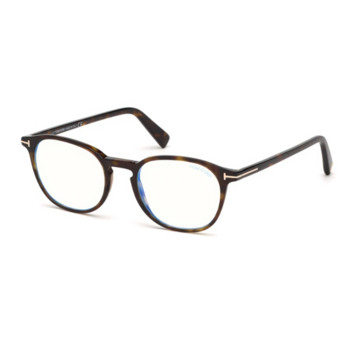 Tom Ford Ft5583-B Round Acetate Eyeglasses