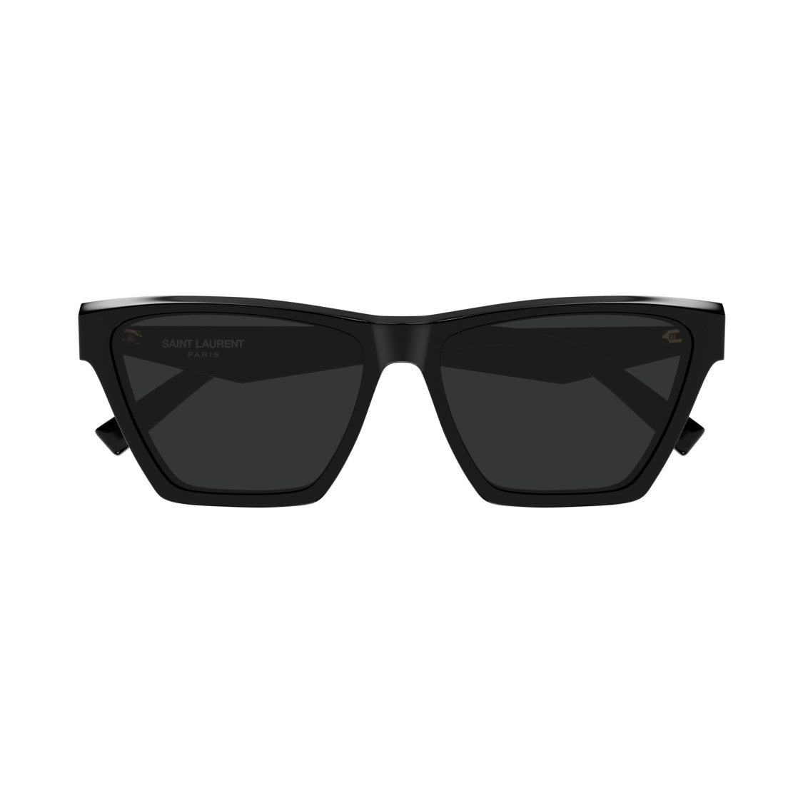 Saint Laurent Oversized Square Sunglasses In Glossy Black