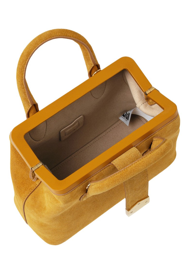 Schell Small Calfskin Doctor Bag With Adjustable Strap