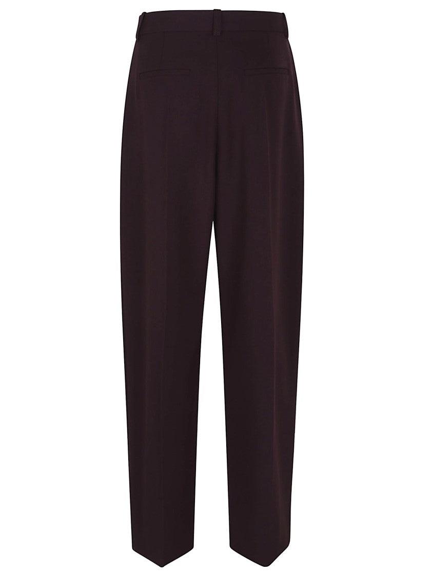 Victoria Beckham Tailored Straight-Leg Trousers With Mid-Rise Waist