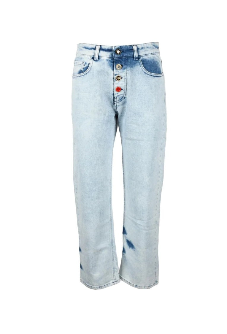 Semi Couture Denim Tie-Dye Stretch Jeans