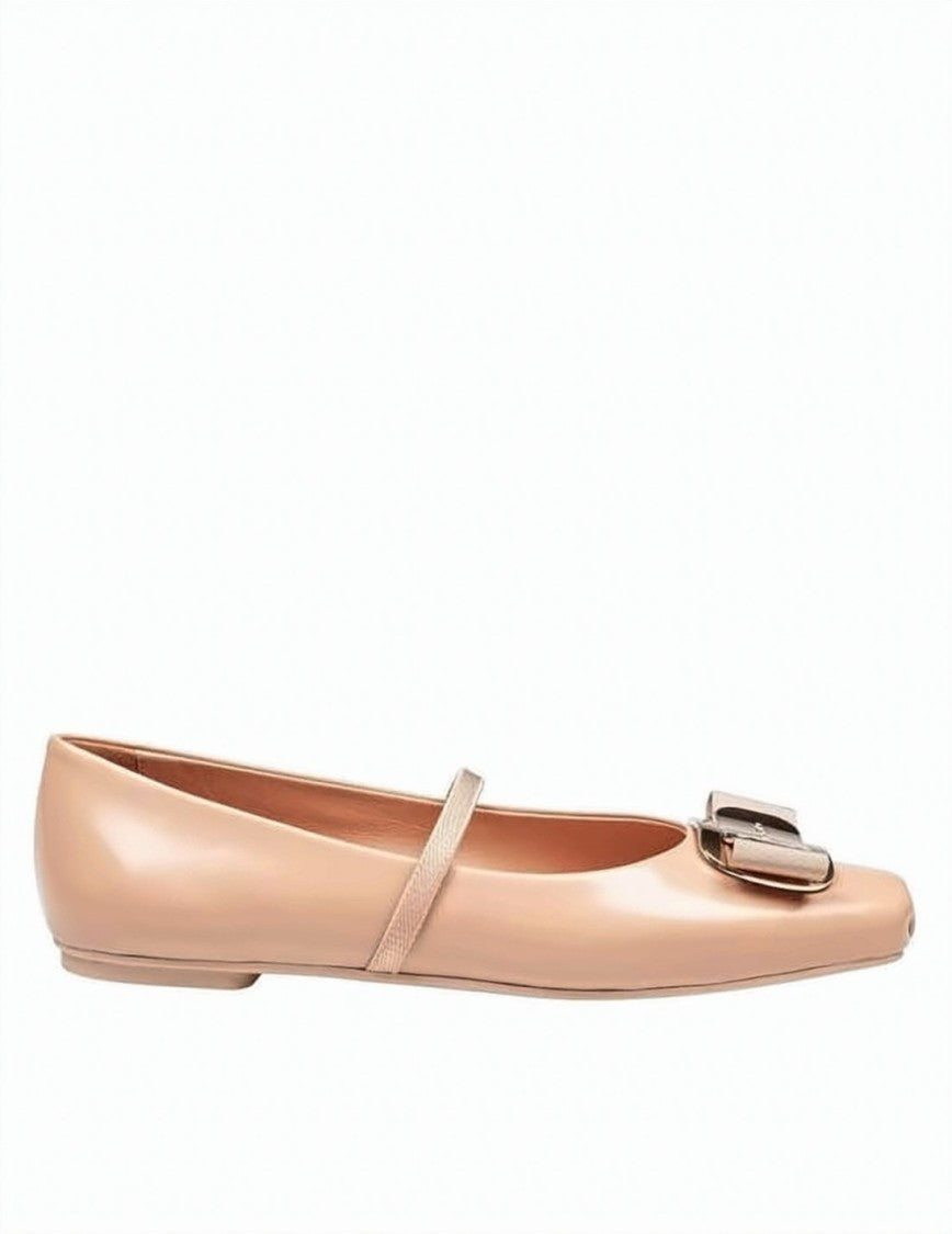 Salvatore Ferragamo Ballet Flat With Decorative Bow