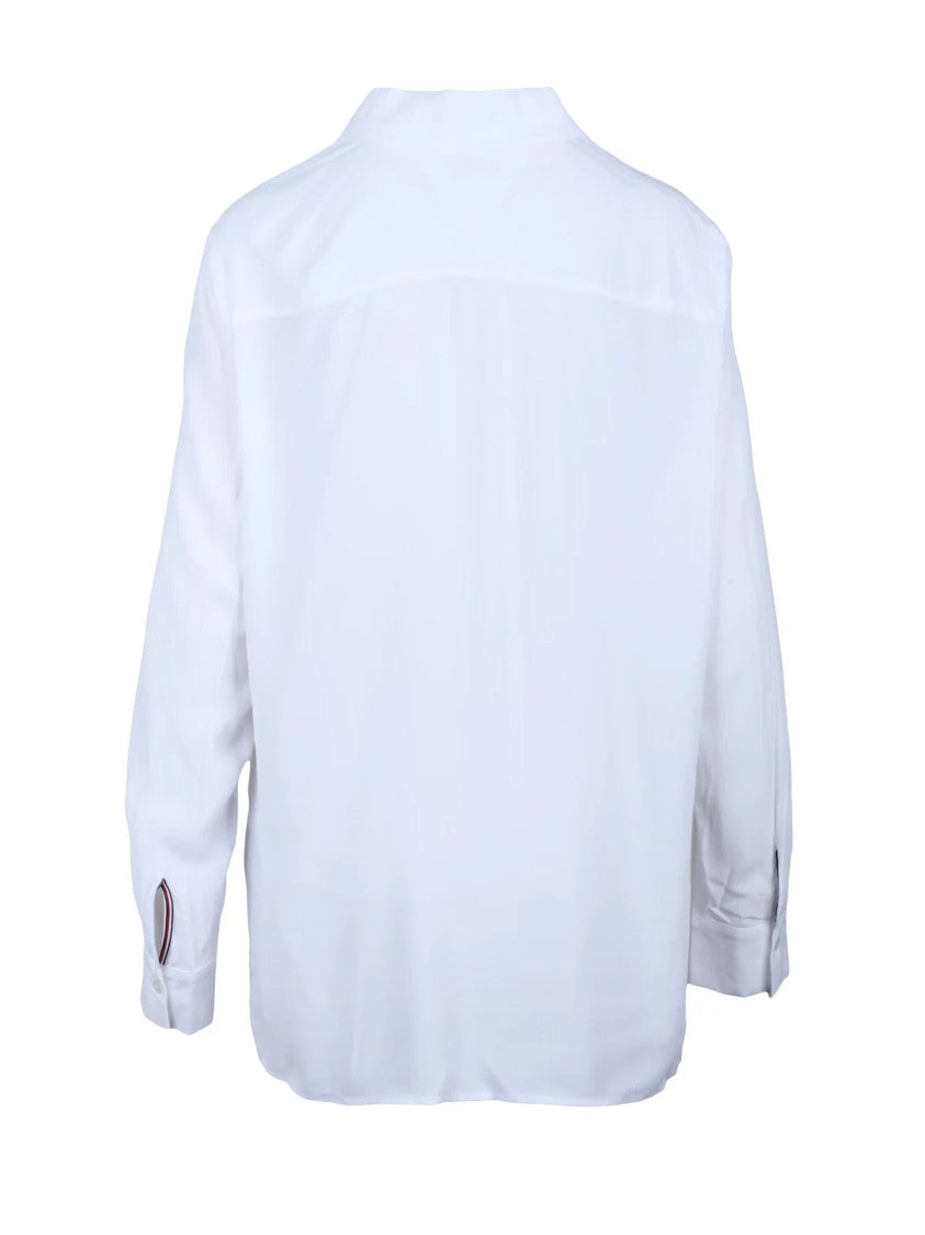 Tommy Hilfiger White Fluid Casual Shirt