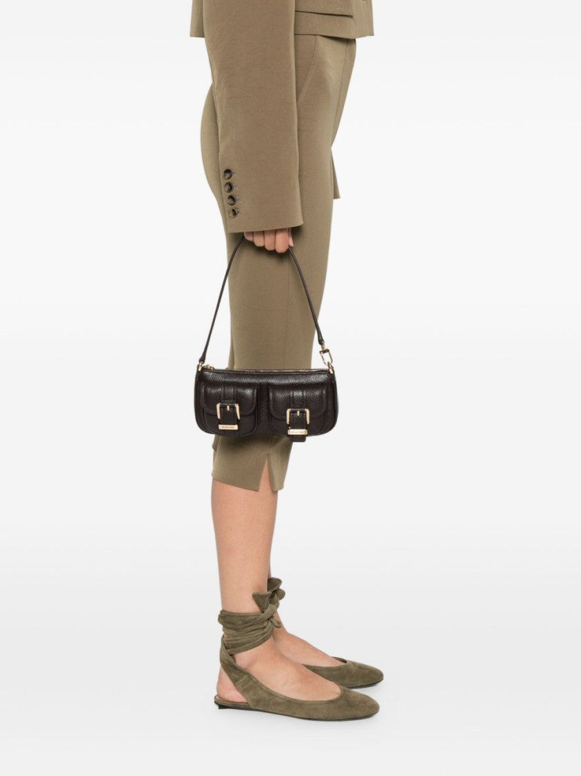 Michael Kors Textured Leather Shoulder Bag